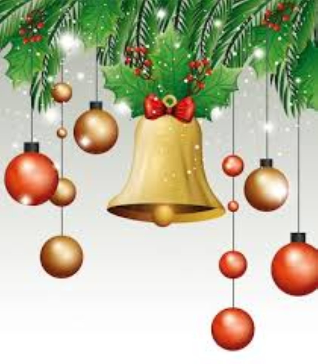 X-MASS BELL HANGING WITH DECORATION 1395